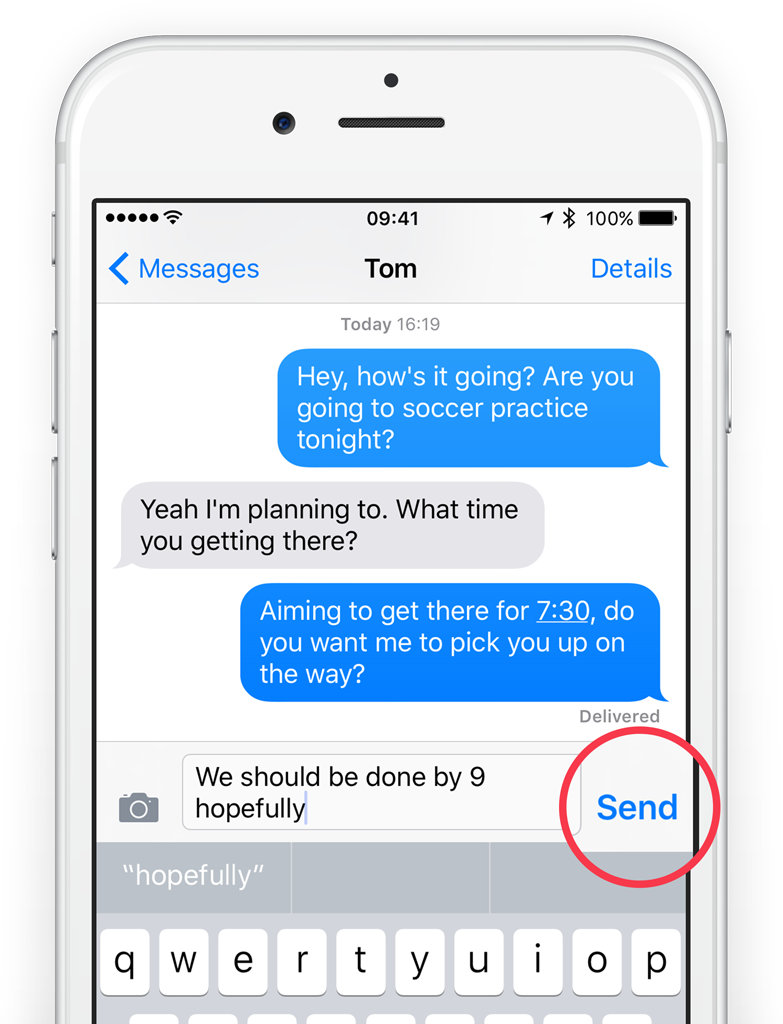 Imessage-2 - Quotation (783x1024), Png Download