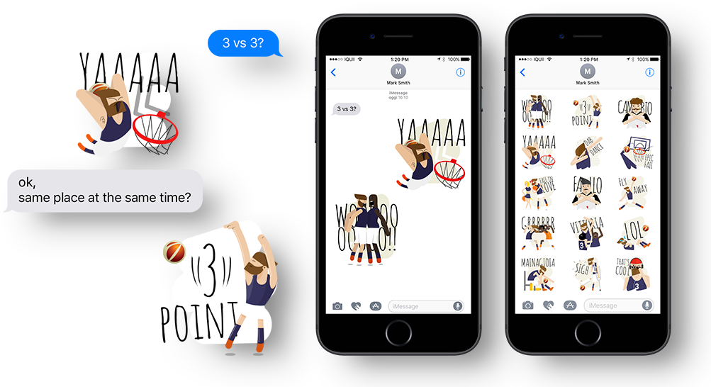 Share - Branded Stickers For Imessage (1030x572), Png Download