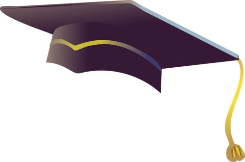 Birretes Animados Png - Birrete De Graduacion Sin Fondo (500x330), Png Download