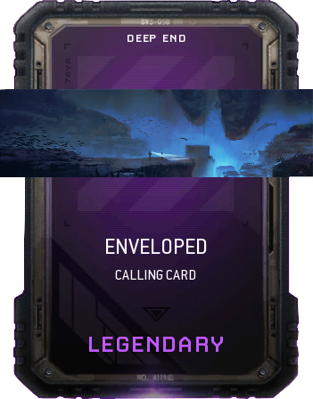 Enveloped Supply Drop Card Mwr - Portable Network Graphics (351x448), Png Download