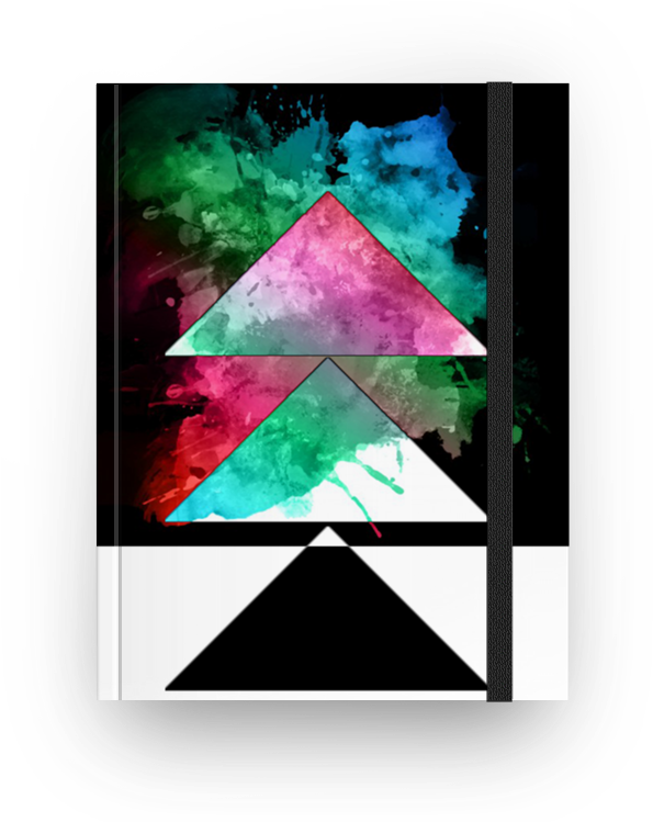 Caderno Sentido Claro De Natália Vespolina - Triangle (800x800), Png Download