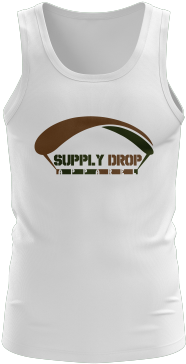 Supply Drop Men's White Tank - Active Tank (466x466), Png Download