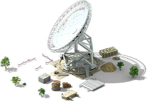 Radio Telescope L1 - Radio Telescope Png (505x349), Png Download