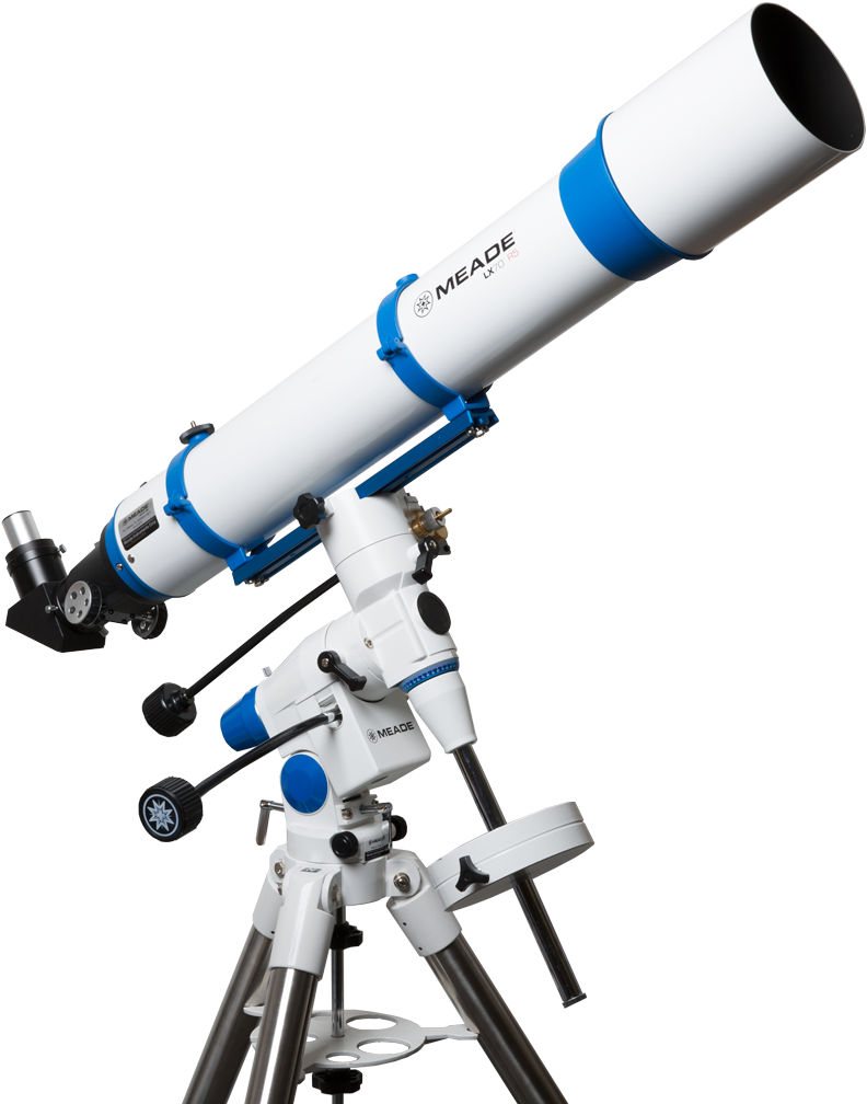 Meade Lx R Inch Refractor On German - Meade Lx70 R5 5 (1000x1091), Png Download