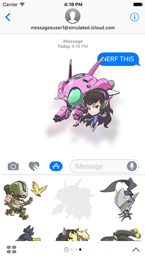 Blog Post Image 1 Imessage Apps Rg - Art Of Overwatch Limited Edition (340x566), Png Download