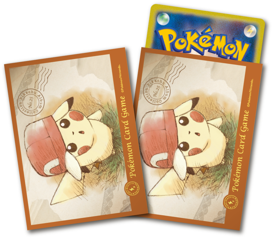 Pokemon Center Japanese Card Sleeves - Pokemon Center Original Pokemon Card Deck Shield Pikachu (1060x1060), Png Download