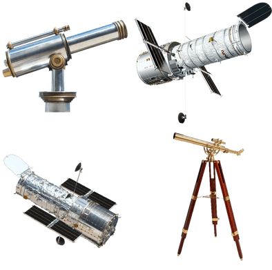 Omegon Brass Telescope Mt 60/700 28x (400x400), Png Download