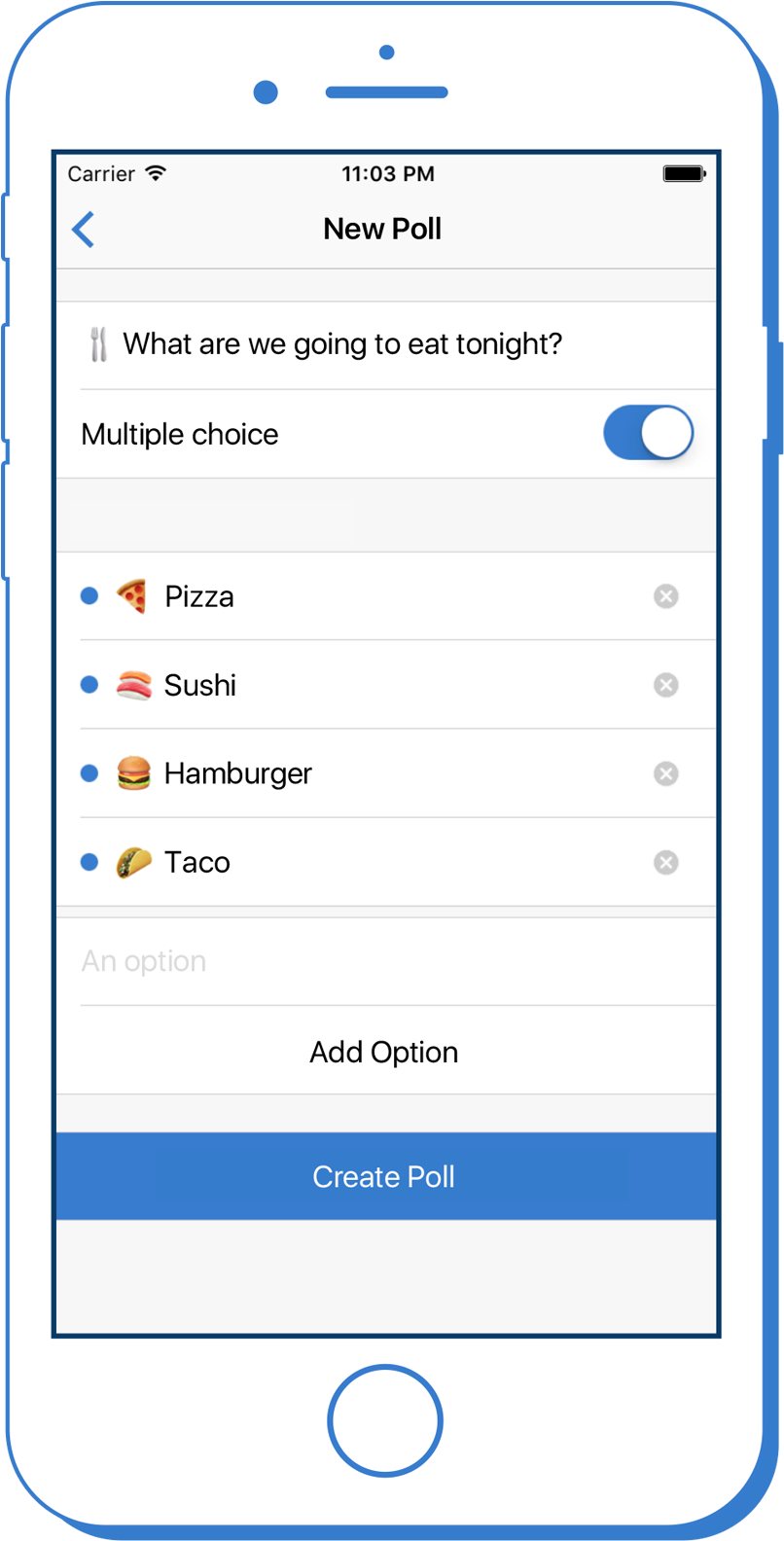 For Imessage - Opinion Poll (1036x1906), Png Download