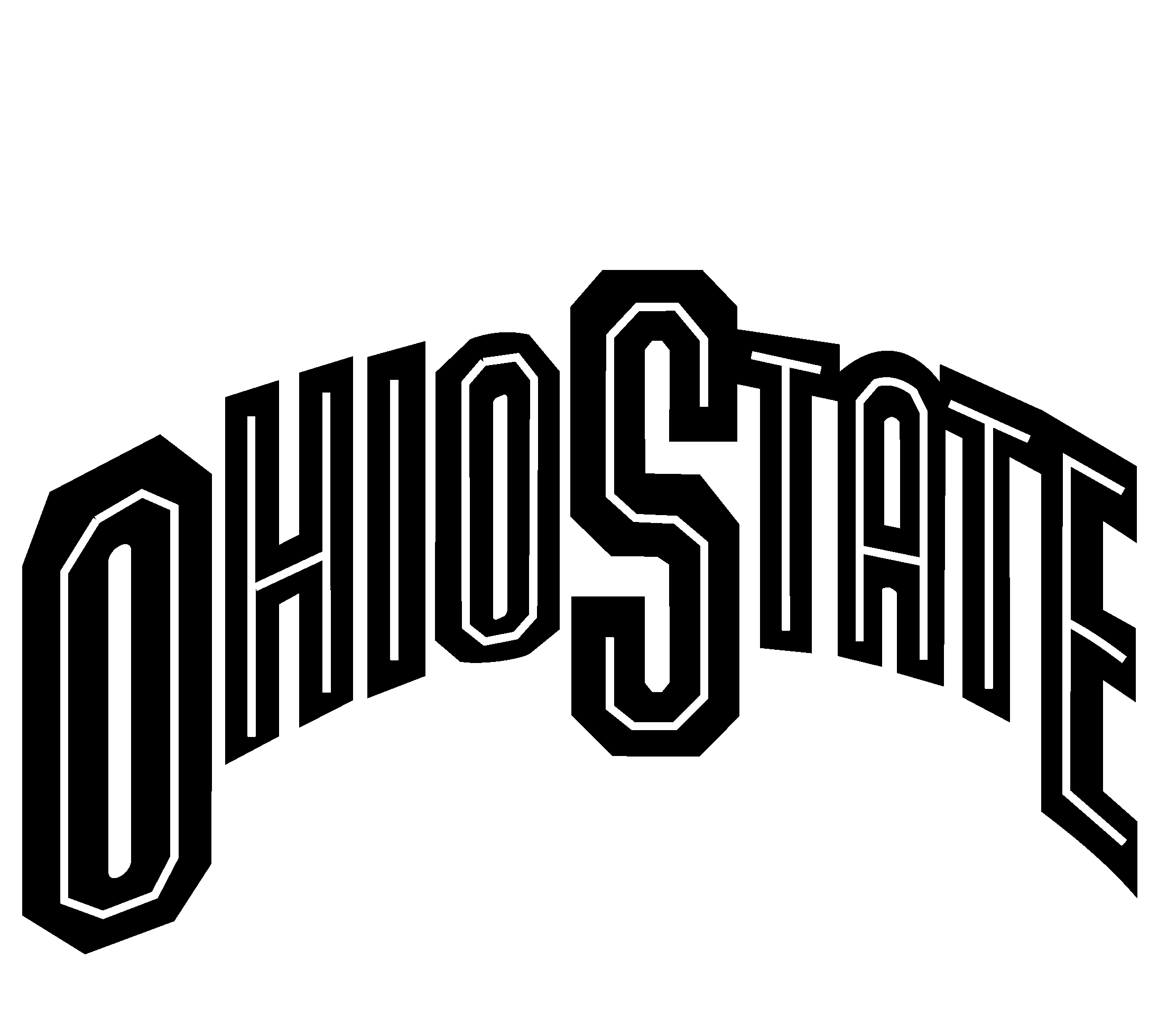 Buckeyes Logo Png Transparent Svg Freebie Supply - Ohio State Buckeyes Png (2400x2400), Png Download