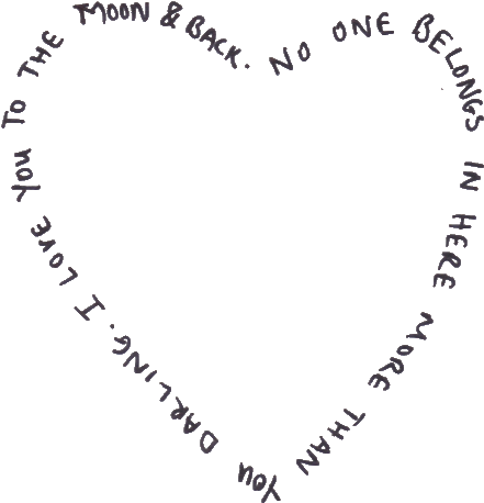 Love You Till The Moon And Back Poem (500x710), Png Download