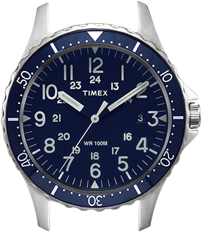 Navi Ocean 38mm Large - Timex Archive Navi Ocean Watch (340x340), Png Download