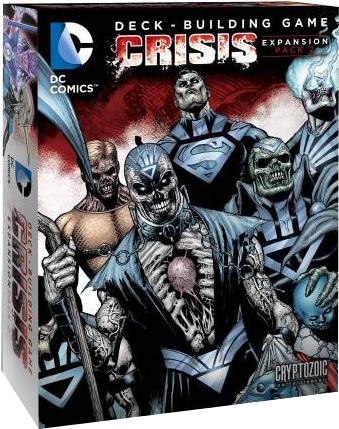 Dc Comics Deck-building Game - Dc Deck Building Crisis 2 (420x458), Png Download
