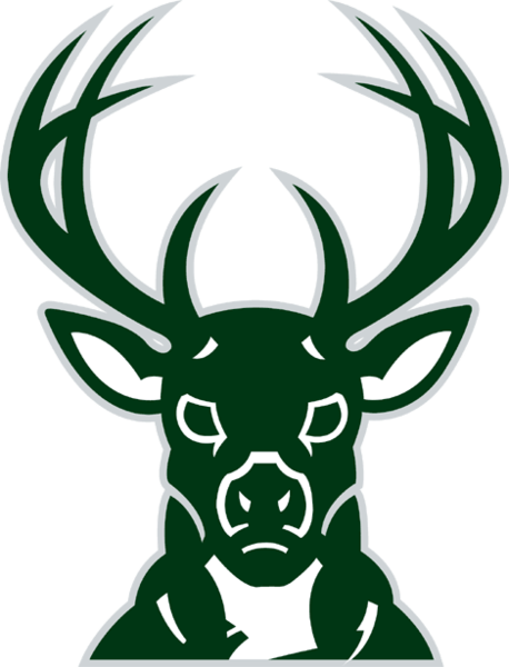 Milwaukee Bucks 1 - Milwaukee Bucks Logo (458x600), Png Download