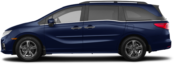 2019 Honda Odyssey Ex-l Navi - Honda 2019 Modern Steel Metallic Odyssey (640x390), Png Download