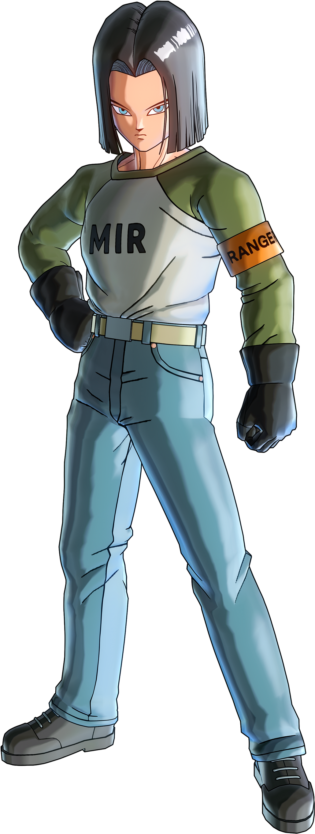On The One Hand, Jiren Is A Member Of The Pride Trooper - Android 17 Xenoverse 2 (2400x3000), Png Download
