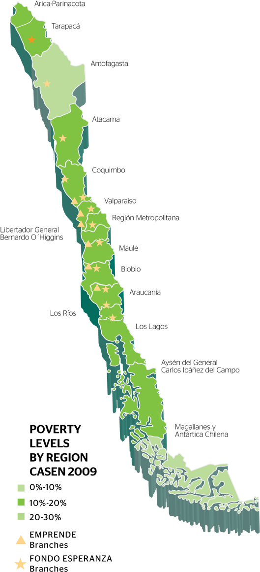 In Chile - Map (960x1239), Png Download