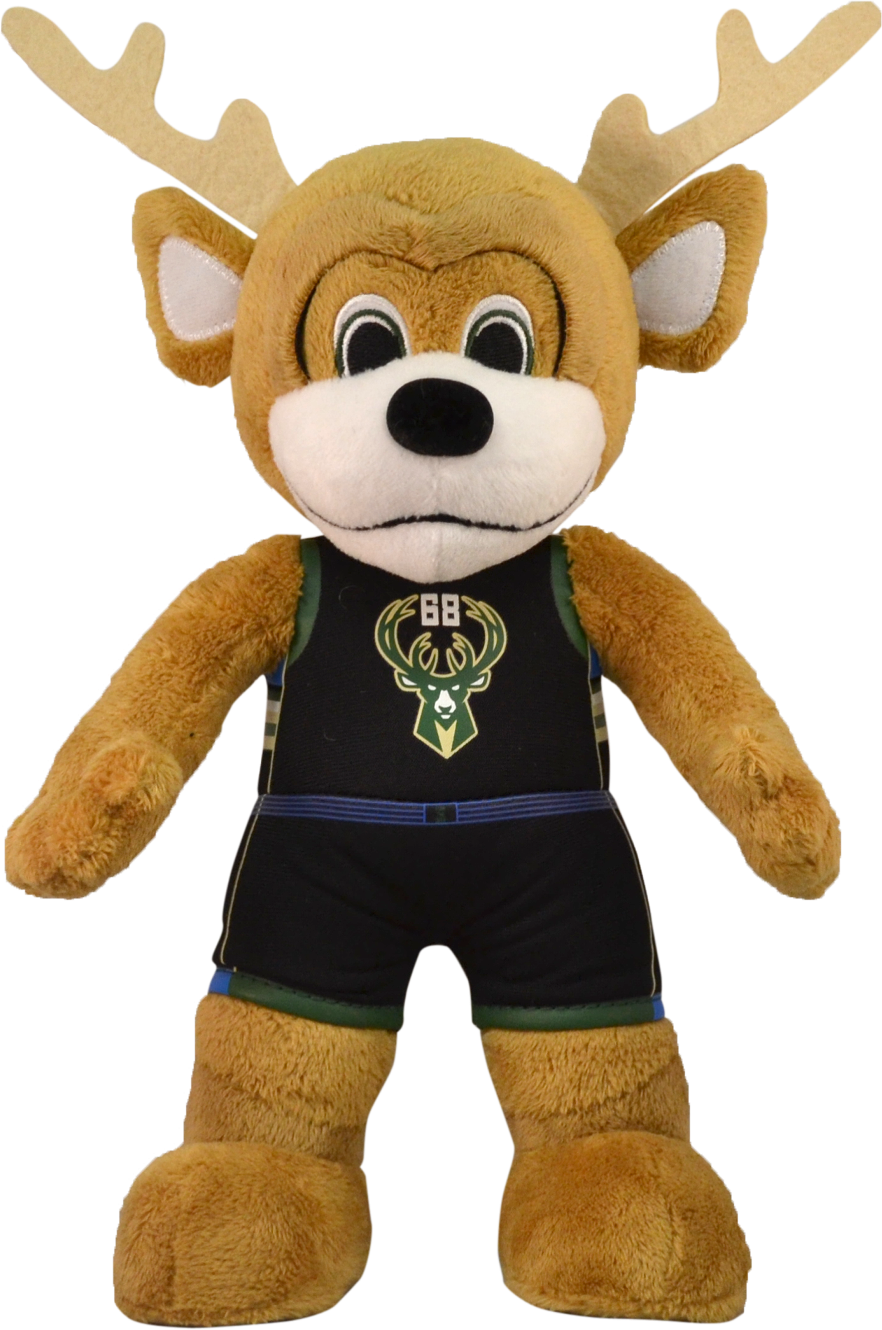 Milwaukee Bucks® Bango Mascot 10" Plush Figure - Bleacher Creatures Milwaukee Bucks Bango Mascot Plush (3000x3000), Png Download