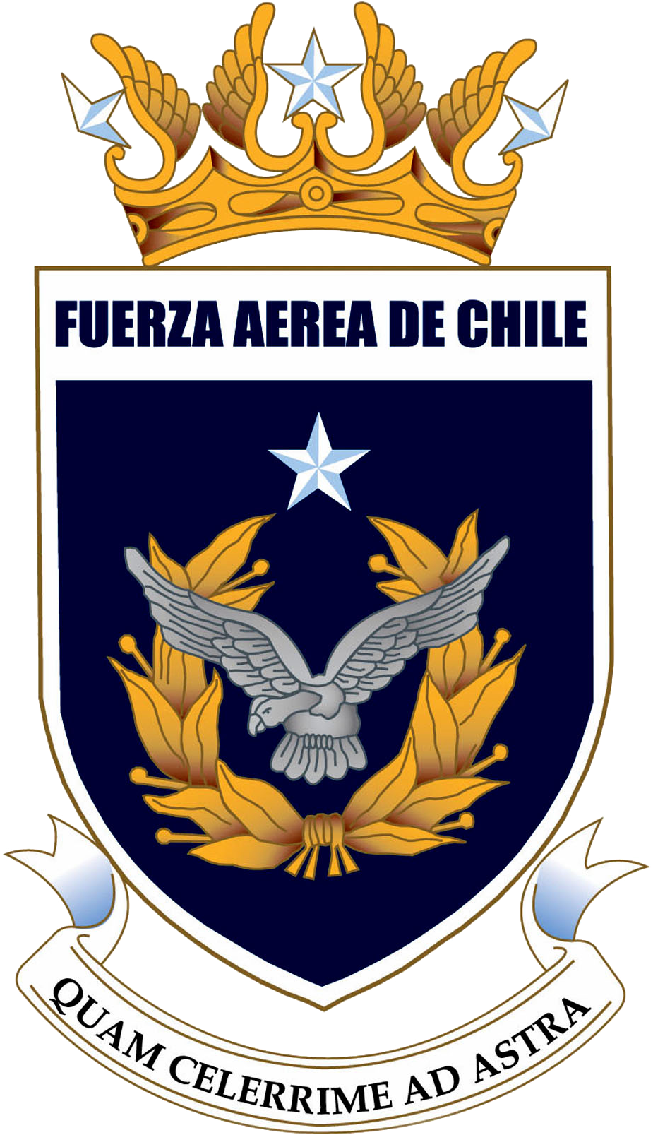Air Force Of Chile - Chile (1036x1676), Png Download