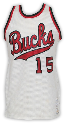 1973 - - 1975 Milwaukee Bucks Jersey (300x450), Png Download