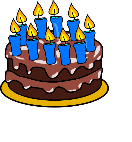How To Set Use 10th Birthday Cake Icon Png (558x597), Png Download