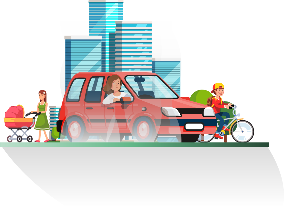 Inner-cabin And Ambient Air - City Car (950x690), Png Download