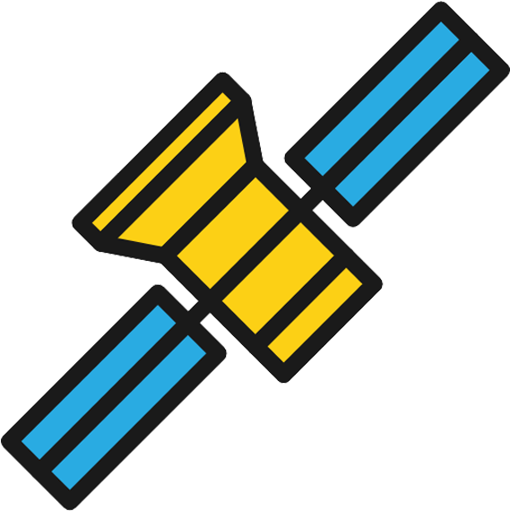 Satellite Icon Png - Design (1000x1000), Png Download