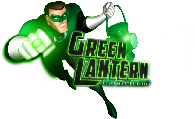 Yencid - Green Lantern Animated Series Logo (898x513), Png Download