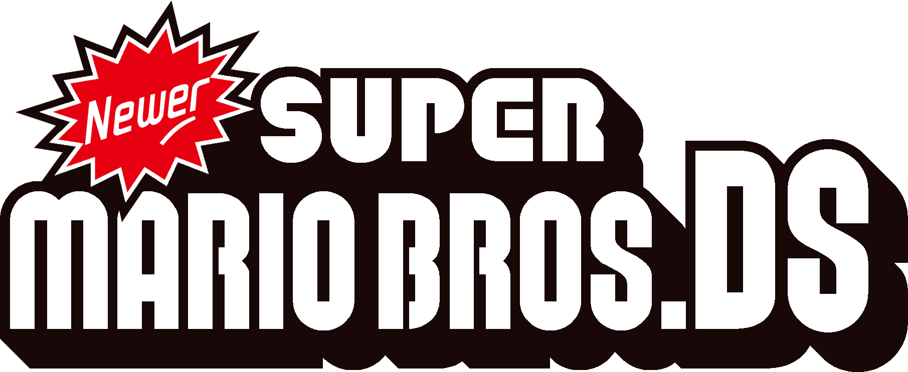 New Fan Created Super Mario Bros - Newest Super Mario Bros Ds (1811x743), Png Download