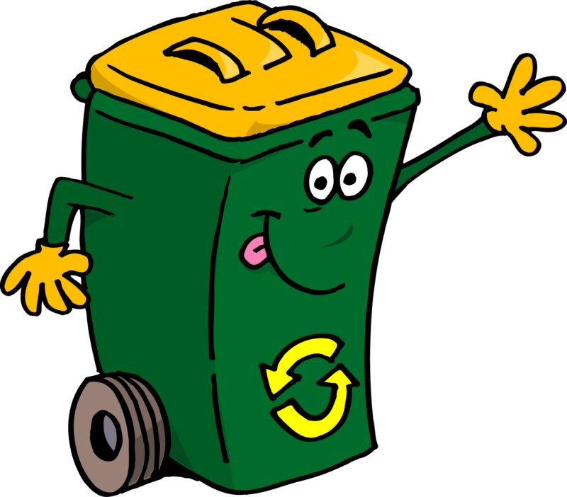 Pollution Clipart Waste Management - Garbage Disposal Clip Art (800x702), Png Download