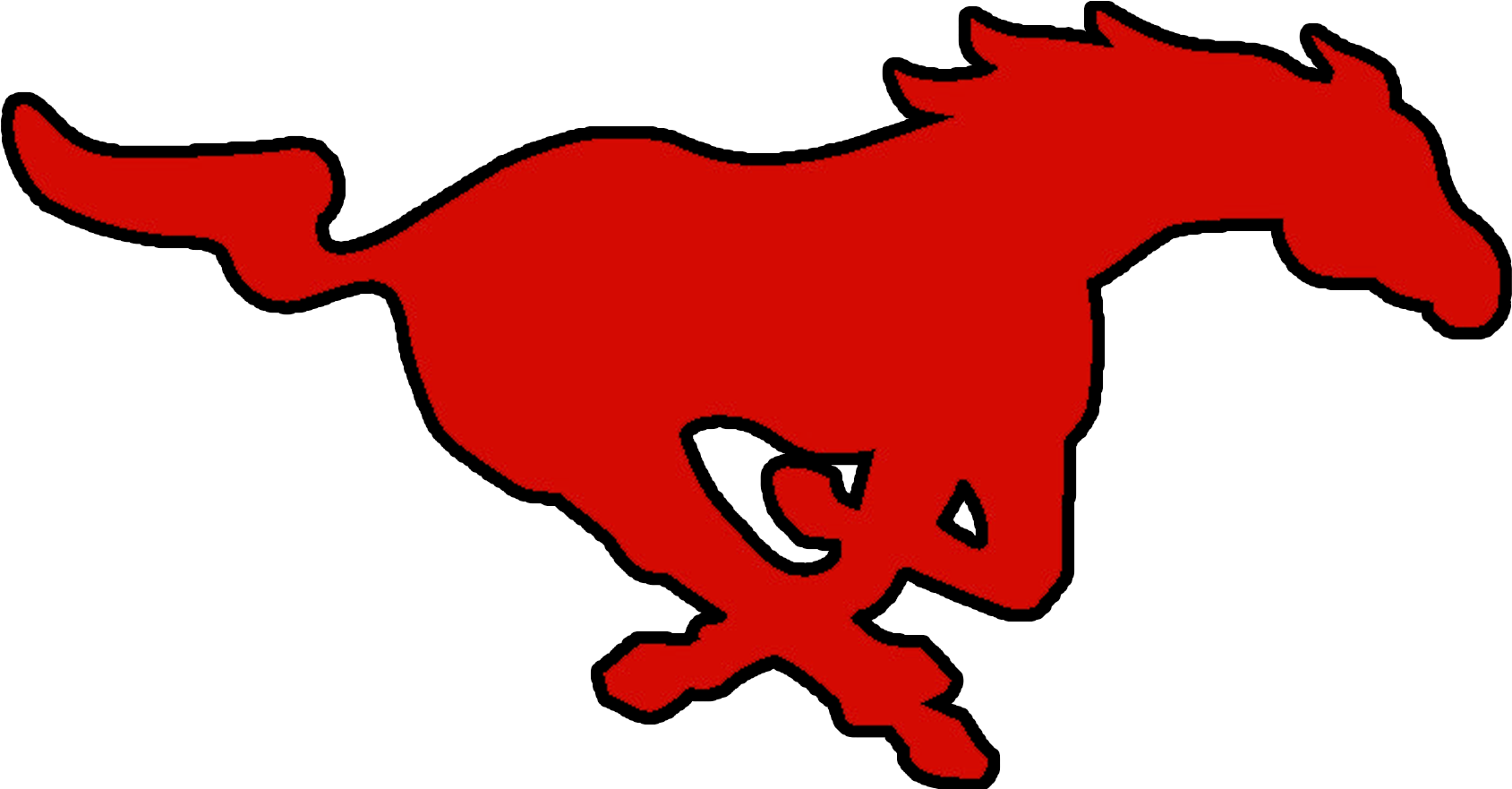 Team Home Mustangs Sports - Munster High School Logo (1888x880), Png Download