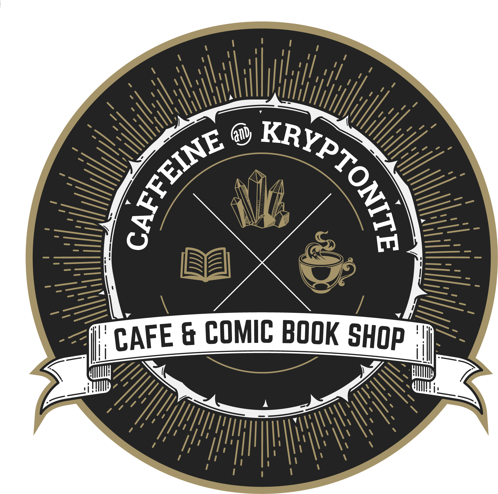 Caffeine And Kryptonite - Cat (1728x1728), Png Download