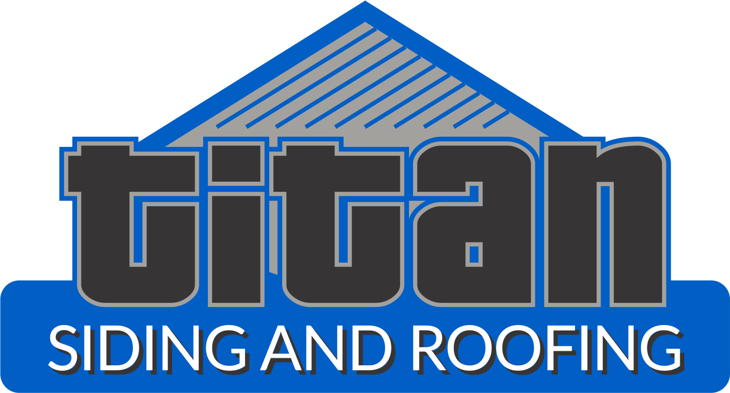 Titan Roofing & Siding Logo - Step Up (1451x781), Png Download