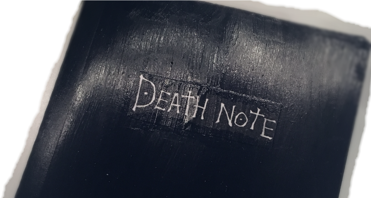 Death Note Notebook Exo Lotto Teaser Image Commentary (1200x630), Png Download
