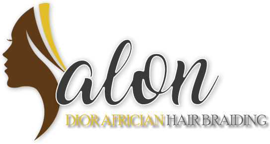 Salon Dior Africian Hair Braiding - Calligraphy (544x290), Png Download