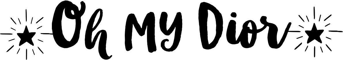Dior Website Font - Oh My Dior Logo (1200x274), Png Download