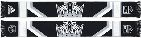 La Kings Authentic Pro Oversized Logo Scarf - Nhl Los Angeles Kings Accent Set - 3pc Large Hockey (500x667), Png Download
