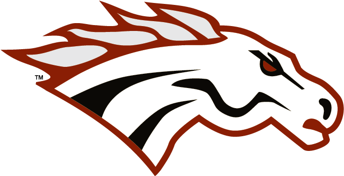 Mustang Head Logo Transparent 300ppi - Independence Mustangs (768x410), Png Download