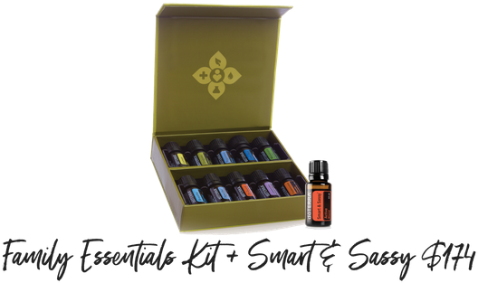 The Family Essentials Kit Is Our Cheapest Kit Option - Essential Oil (560x315), Png Download