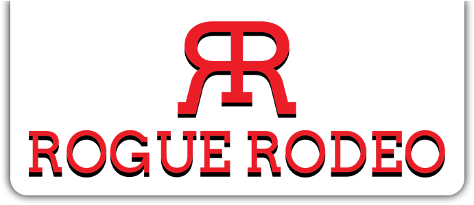 Rogue Rodeo Productions, Albia, Ia Iowa Rodeo Company - Drawing (718x322), Png Download