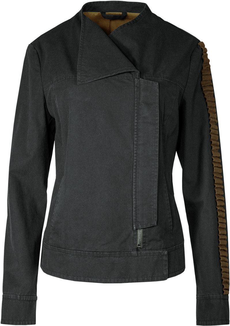 Original Replica Of Jyn Erso's Jacket In Rogue One - Musterbrand Inc. Star Wars: Rogue One Jyn Ladies' Jacket (800x1183), Png Download