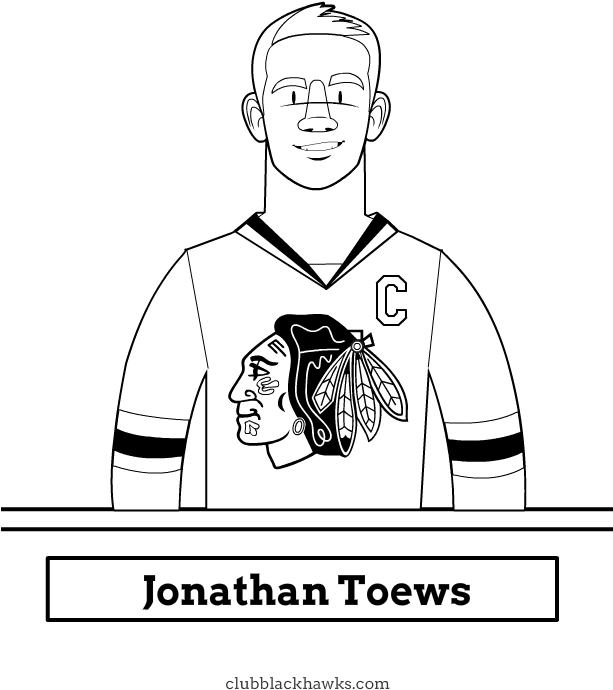 9 Pics Of Coloring Pages Of Blackhawks Hockey - Chicago Blackhawks Irish 8x8 Die Cut Decal (612x792), Png Download