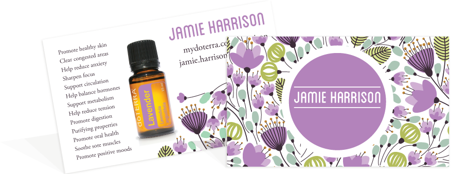 Doterra Business Card Slider Img - Composition Notebook, 8. 5 X 11, 110 Pages: Yellow (955x337), Png Download