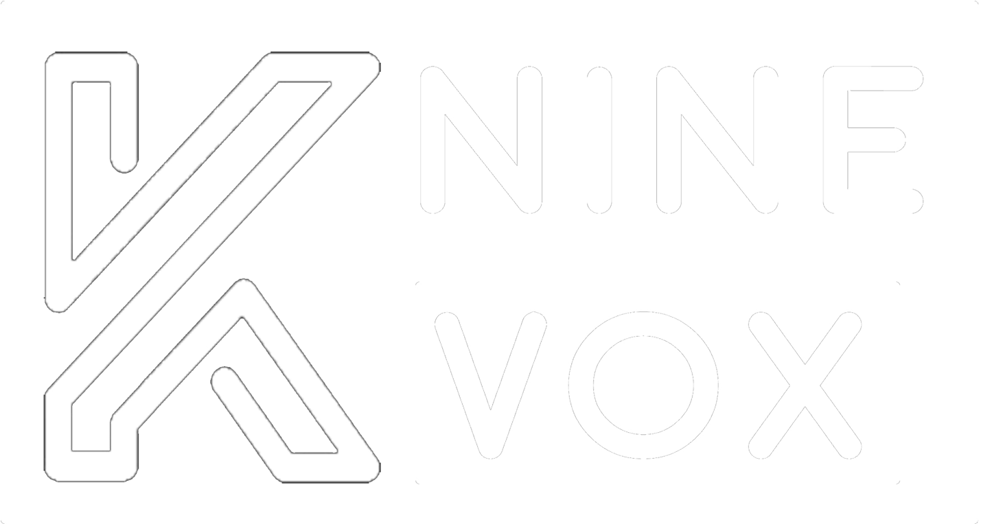 Knine Vox - Vox (3398x779), Png Download