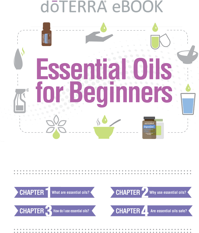Doterra Essential Oils For Beginners - Doterra Intro To Essential Oils Graphic (800x967), Png Download