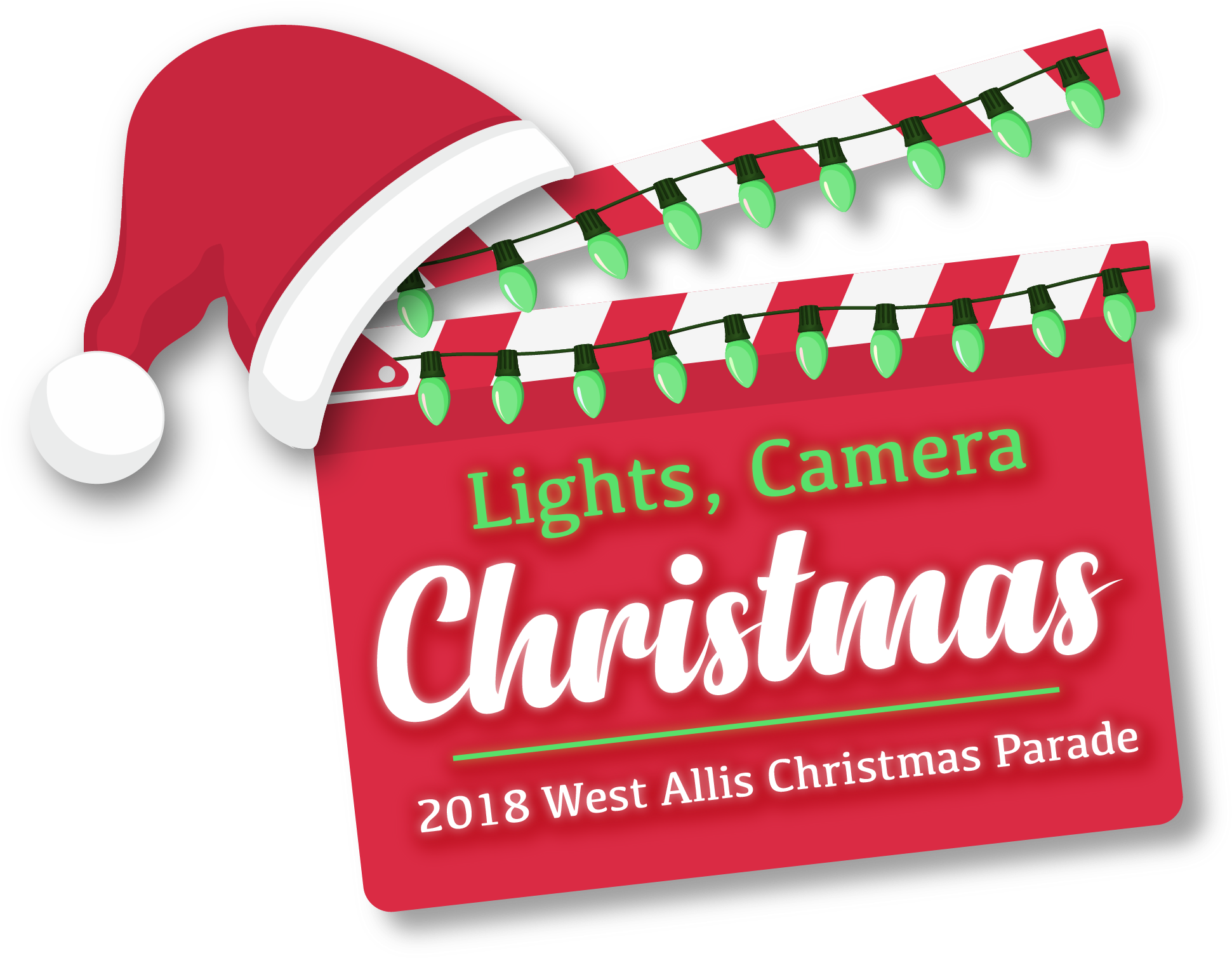 2018 Christmas Logo Second - West Allis (1956x1524), Png Download
