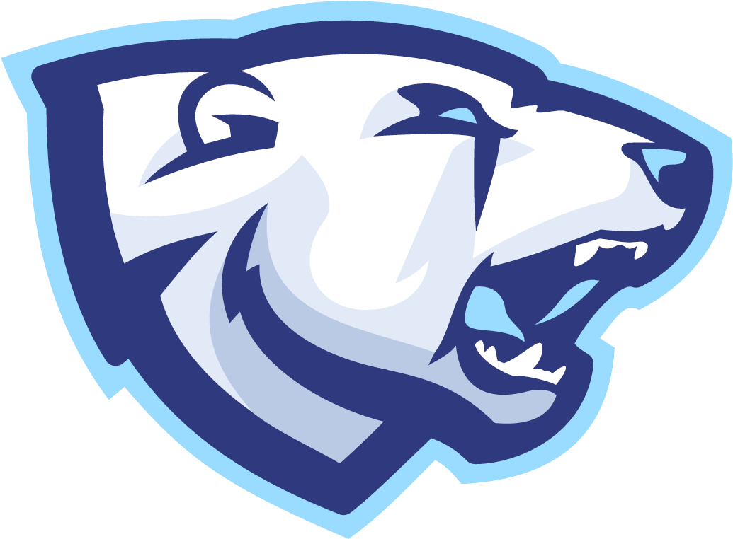 Freeuse Northern Png Grizzlies Bears Logos Pinterest - Polar Bear Logo Png (1100x1100), Png Download