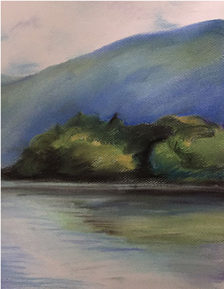 Polar Bears - Painting (480x418), Png Download