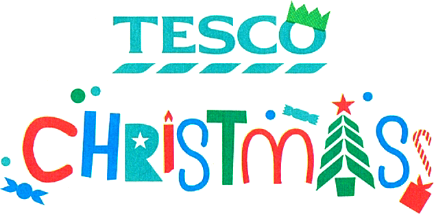 Tesco Christmas - Christmas Tesco (633x312), Png Download