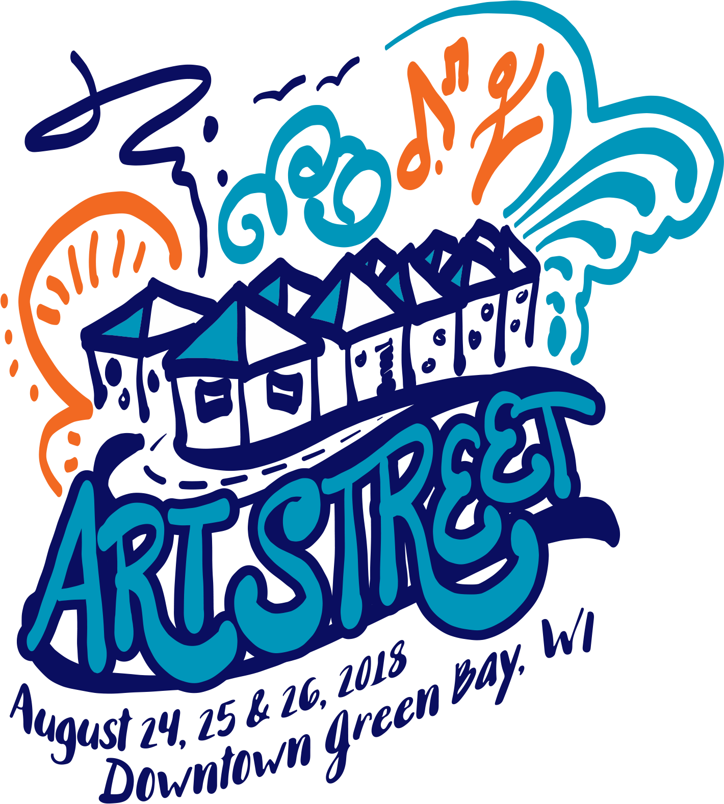 Theatrical And Literary Performances On Stage And In - Art Street Green Bay 2018 (2400x1800), Png Download