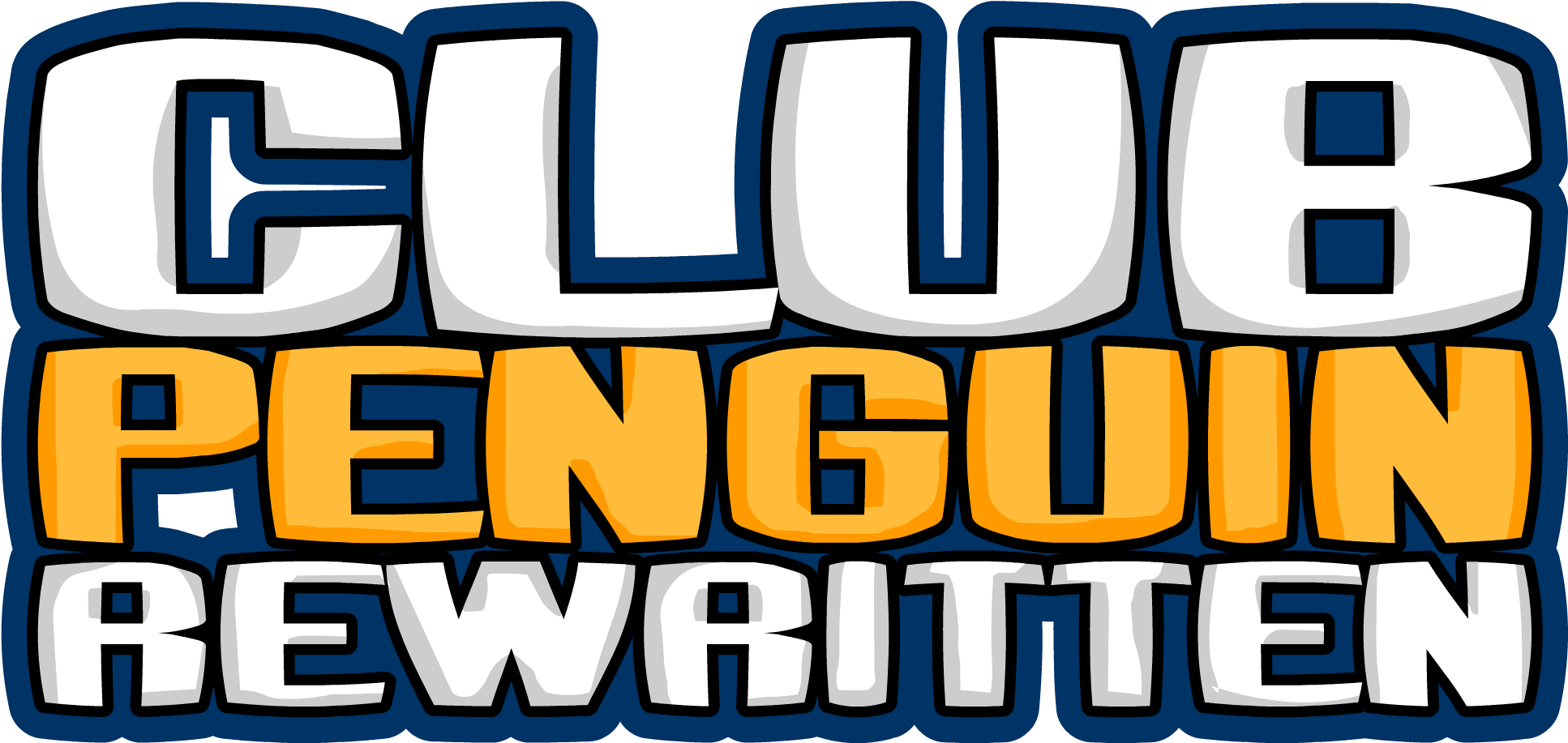 Cp Rewritten Logo - Club Penguin (2000x1000), Png Download